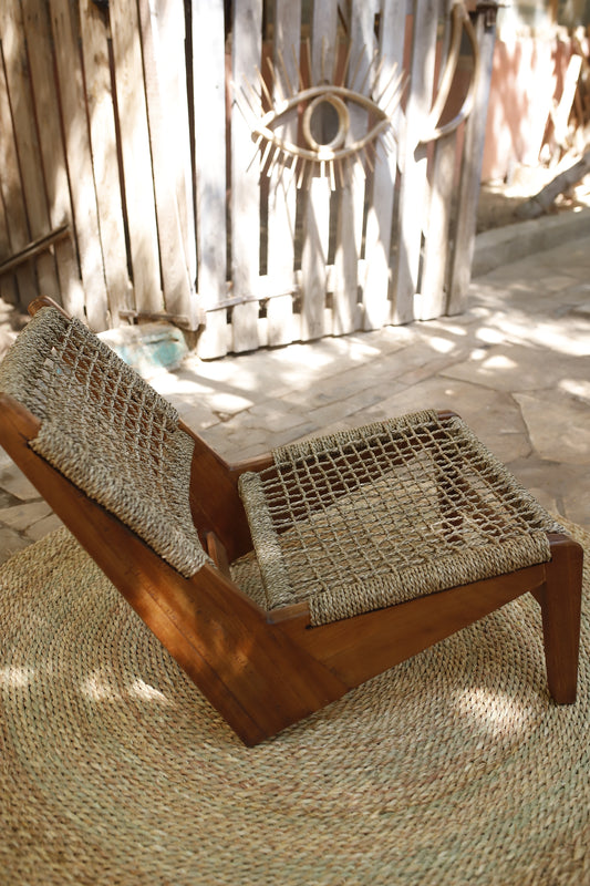 TeakWood and sea grass