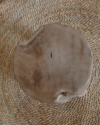 STOOL-TEAKWOOD
