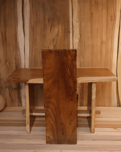 natural wood table