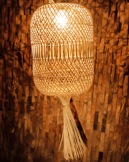 RATTAN LAMP