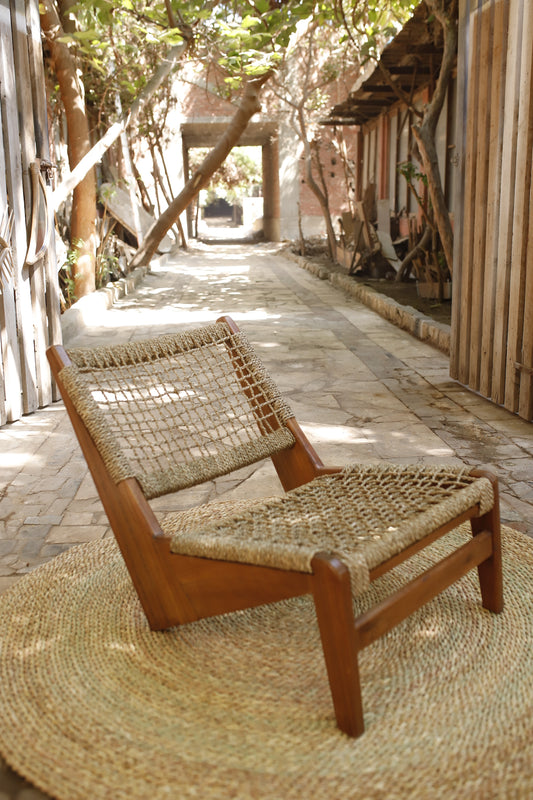 TeakWood and sea grass